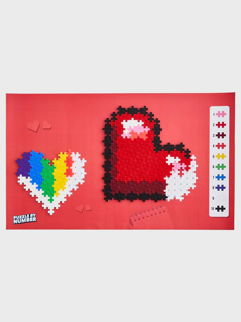Puzzle By Number - Sydämet