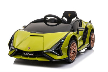 Sähköauto Lasten Lamborghini Sian 12v vihreä