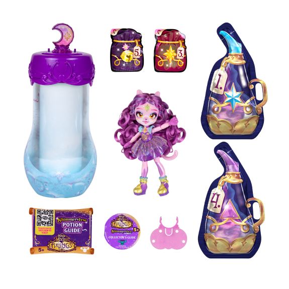 Magic Mixies Kimalteleva Pixling-nukke Catlyn