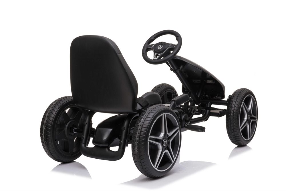 Poljinauto Mercedes Benz karting musta