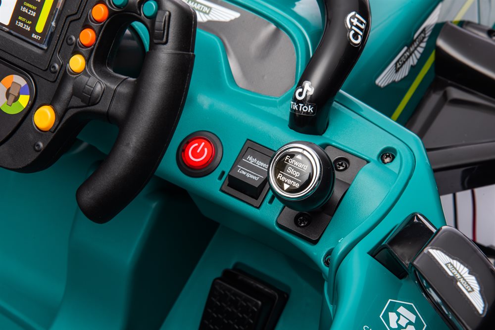 Sähköauto lapsille, Aston Martin F1 -lisensoitu
