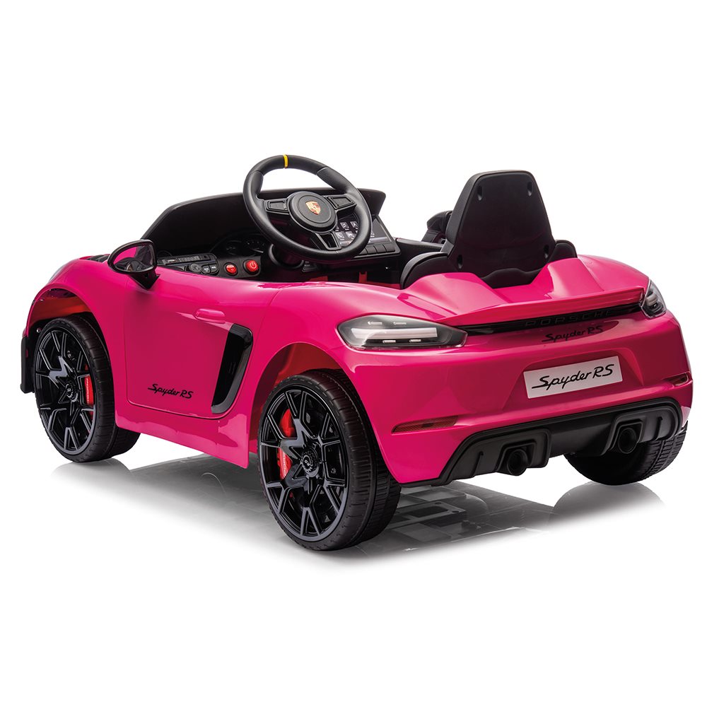 Sähköauto lapsille Porsche Spyder 718 RS Pink