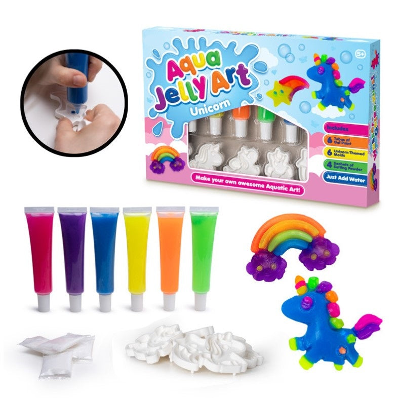 Aqua Jelly Art askartelusetti Unicorn