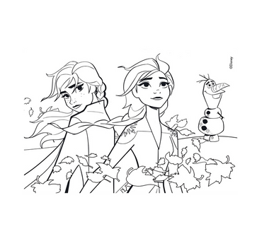 Disney Frost -lattiapulma 24 osaa 2 in 1