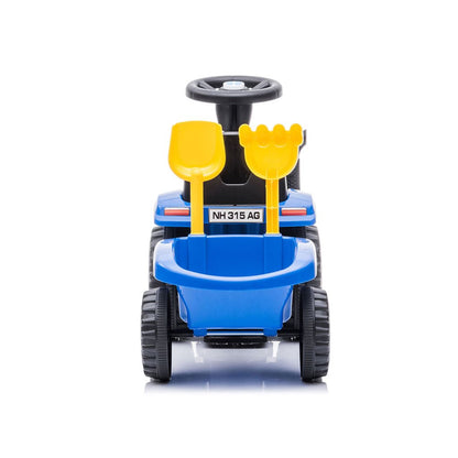 Potkuauto New Holland Traktori ja peräkärry