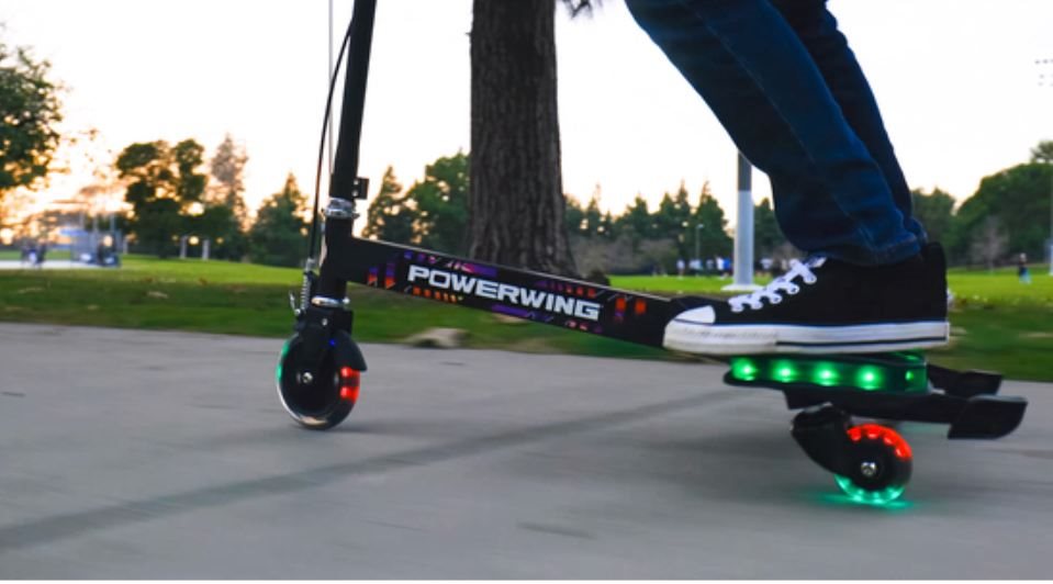Razor PowerWing Lightshow Trehjulig Sparkcykel