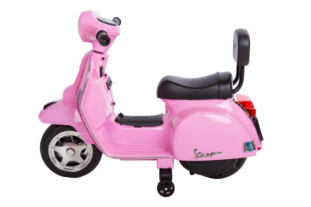 Lasten sähköskootteri Vespa PX150 6V Pink