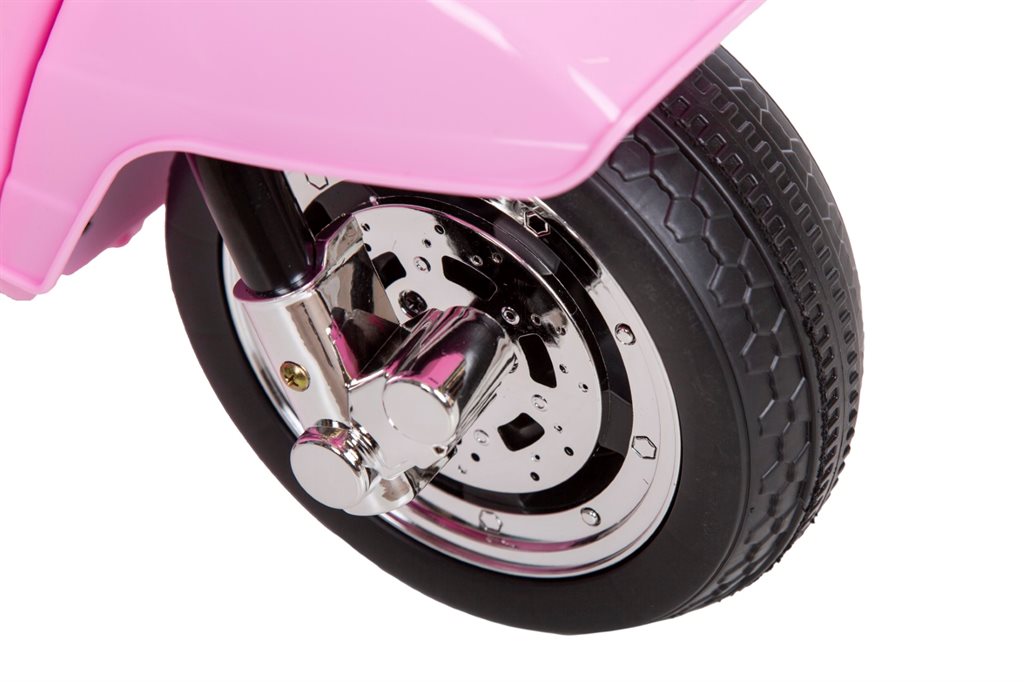 Lasten sähköskootteri Vespa PX150 6V Pink