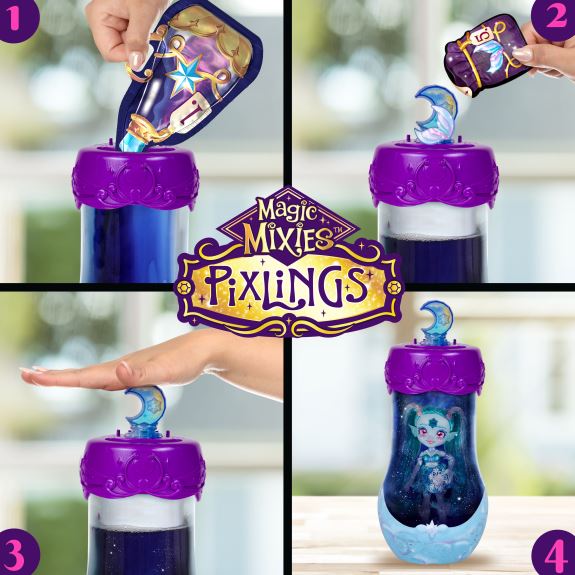 Magic Mixies Kimaltava Pixling-nukke Marena