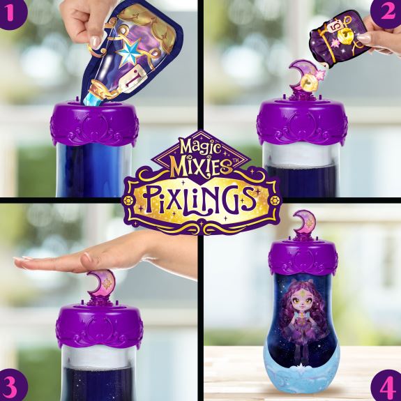 Magic Mixies Kimalteleva Pixling-nukke Catlyn