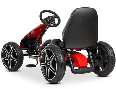 Poljinauto Mercedes Benz karting punainen