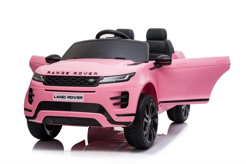 Sähköauto Barn Land Rover Range Evoque pinkki 12V