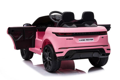Sähköauto Barn Land Rover Range Evoque pinkki 12V