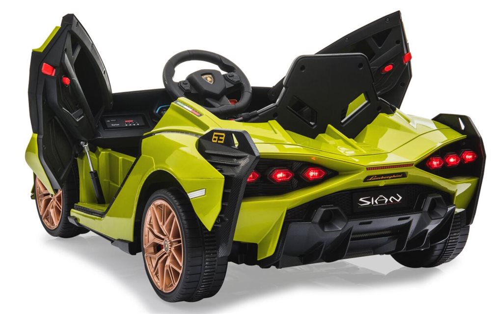 Sähköauto Lasten Lamborghini Sian 12v vihreä