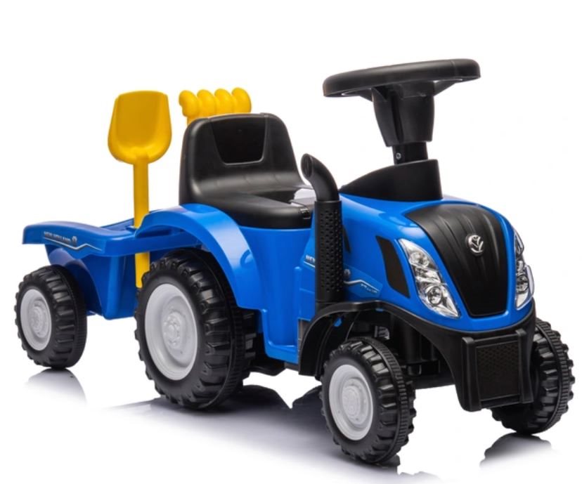 Potkuauto New Holland Traktori ja peräkärry