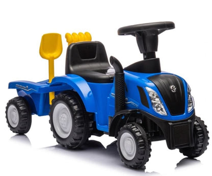 Potkuauto New Holland Traktori ja peräkärry