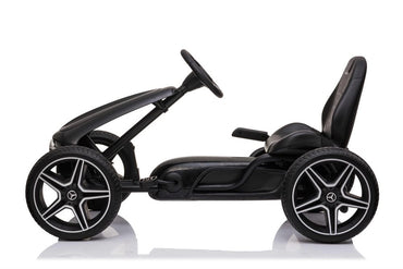 Poljinauto Mercedes Benz karting musta