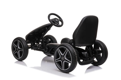 Poljinauto Mercedes Benz karting musta