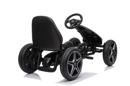 Poljinauto Mercedes Benz karting musta