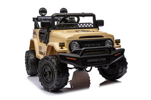 Sähköauto lapsille Toyota FJ Cruiser 4x12V Khaki