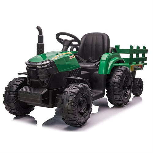 Sähkötraktori lapsille Azeno Farmer Powermax 24V Vihreä