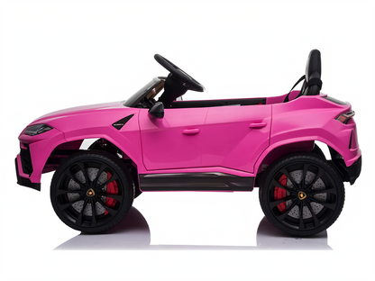 Sähköauto lapsille Lamborghini Urus 10.8V Pinkki