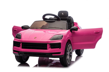 Sähköauto lapselle, Porsche Cayenne, pinkki