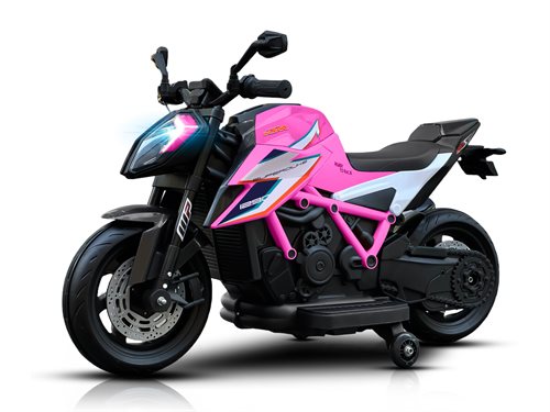 Sähkömoottoripyörä lapsille KTM X12 2x12V Pinkki