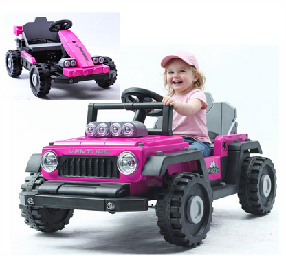 Lasten sähköauto Azeno Transformers 24V – Rakenna 2 mallia (F1)