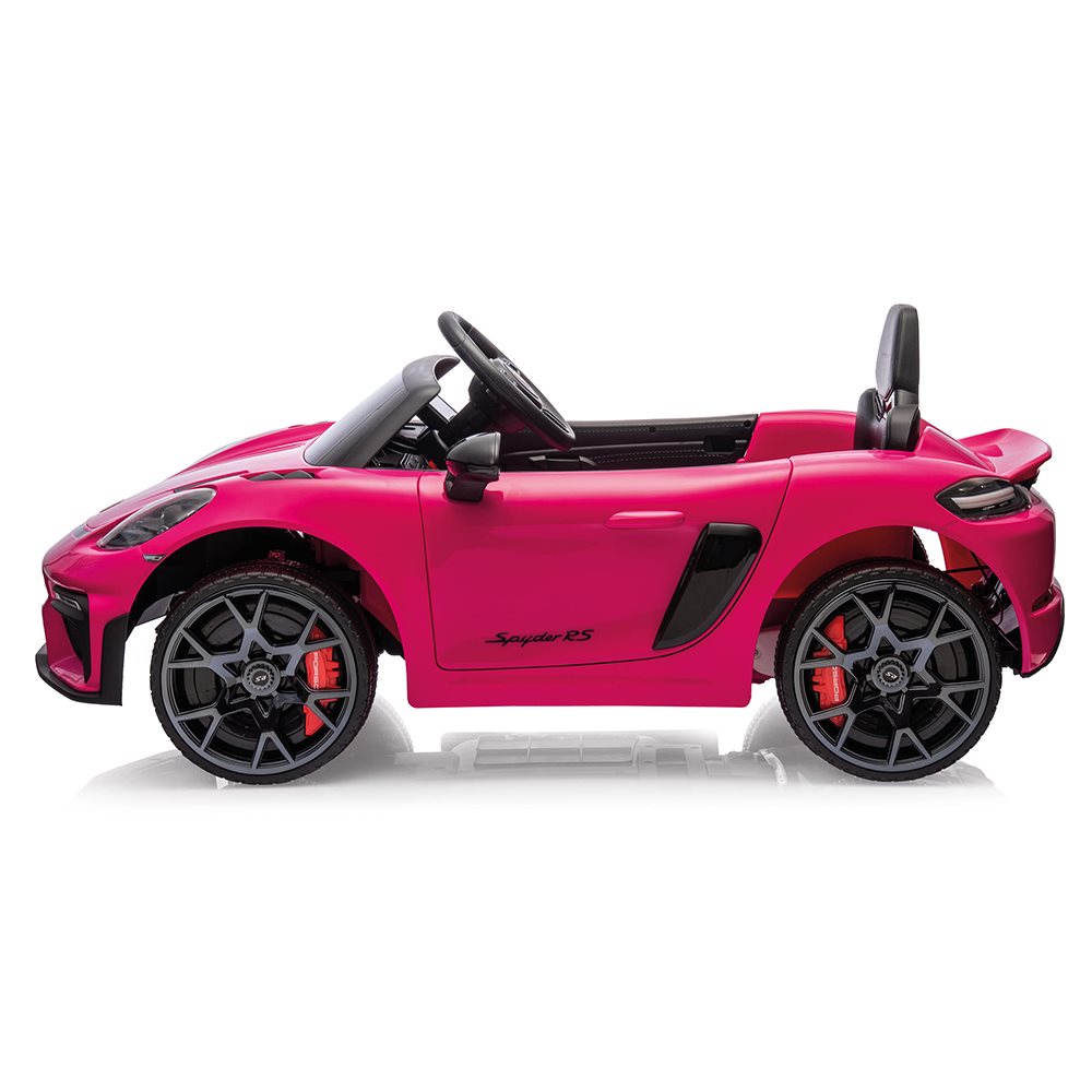 Sähköauto lapsille Porsche Spyder 718 RS Pink