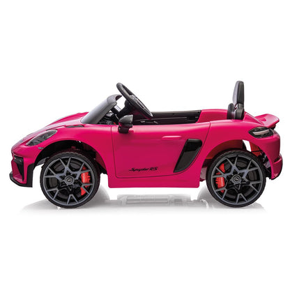 Sähköauto lapsille Porsche Spyder 718 RS Pink