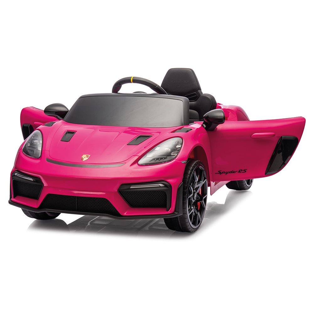 Sähköauto lapsille Porsche Spyder 718 RS Pink