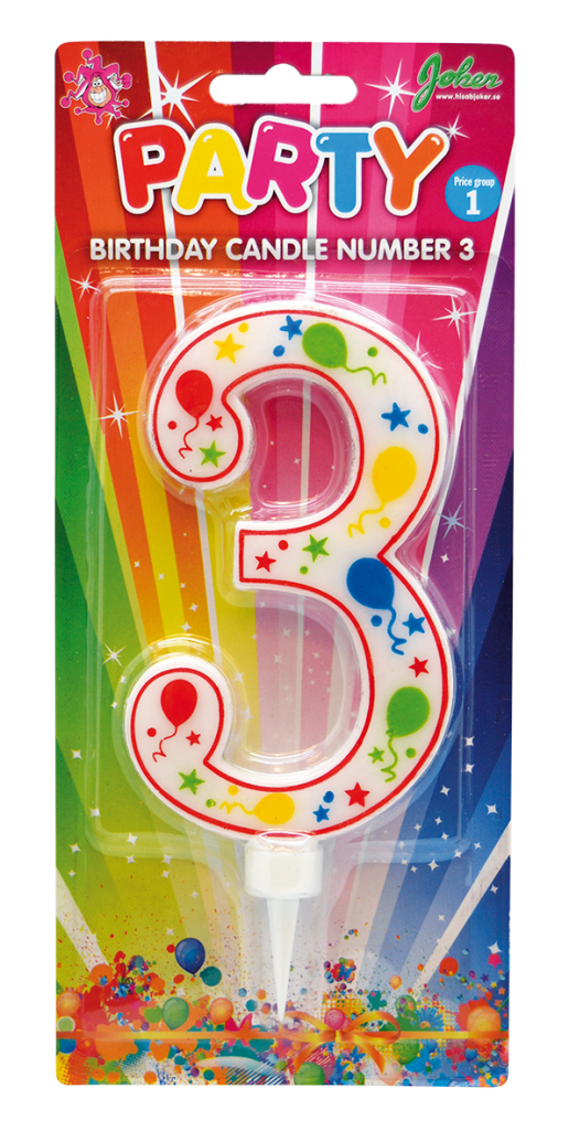 Big Digit Light, 17cm