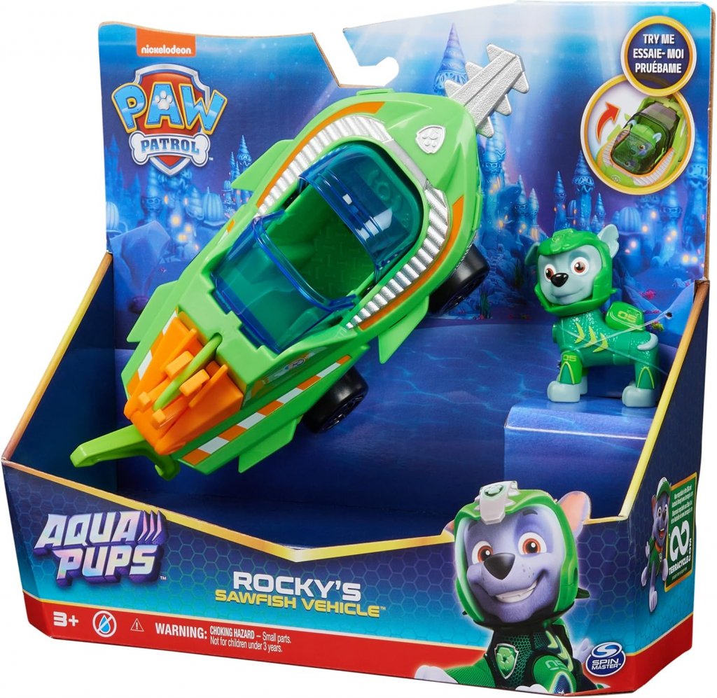 Spin Master - Ryhmä Hau Aqua Pups Rocky