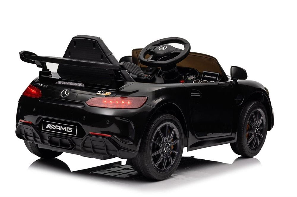 Sähköauto lapsille Mercedes Benz GTR 2x12V, musta