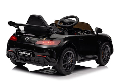 Sähköauto lapsille Mercedes Benz GTR 2x12V, musta