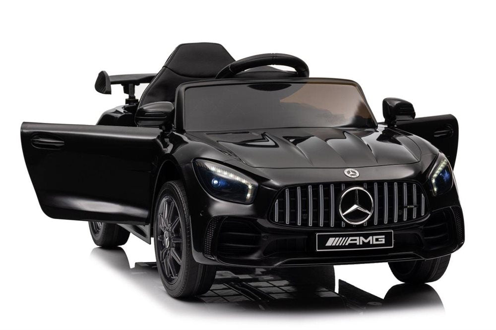 Sähköauto lapsille Mercedes Benz GTR 2x12V, musta