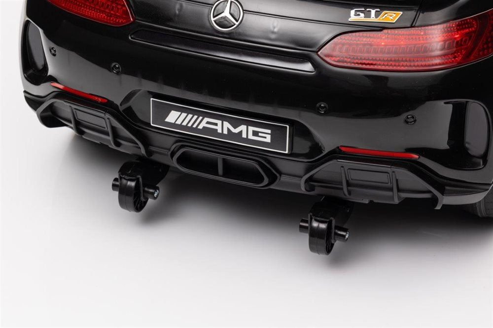 Sähköauto lapsille Mercedes Benz GTR 2x12V, musta