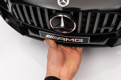 Sähköauto lapsille Mercedes Benz GTR 2x12V, musta