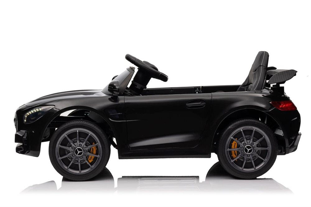Sähköauto lapsille Mercedes Benz GTR 2x12V, musta