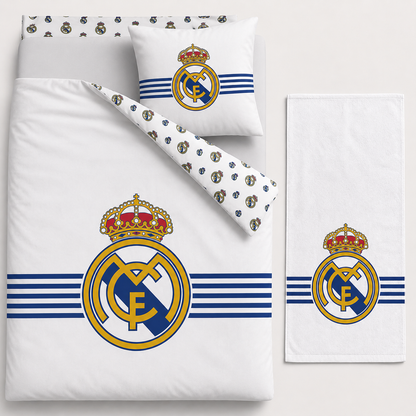 Real Madrid Pussilakanasetti & Pyyhe
