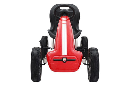 Polkuauto Abarth gokart punainen