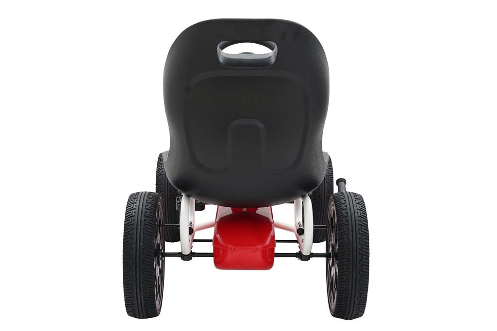 Polkuauto Abarth gokart punainen