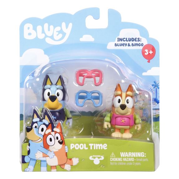 Bluey Hahmo 2-pack