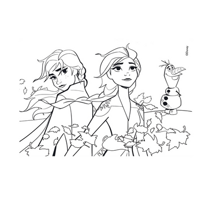 Disney Frost -lattiapulma 24 osaa 2 in 1