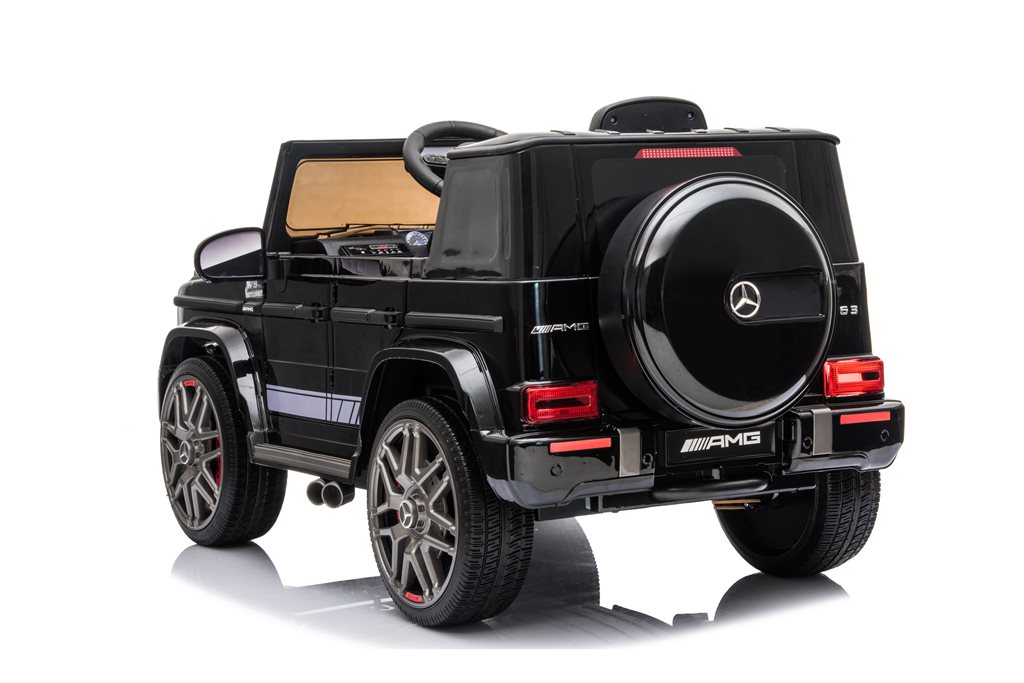 Elbil barn Mercedes AMG G63 svart