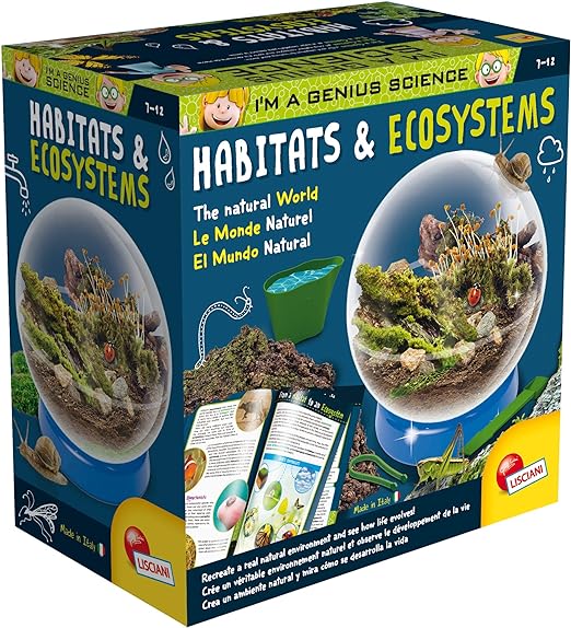 Experimentlåda, Habitat och Ekosystem