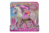 Unicorn loistavia sarvet ja satula