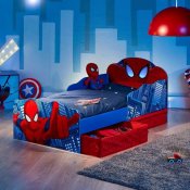 Spiderman vuode varastointi