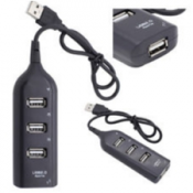 Plug & Play USB-keskitin 4-porttia